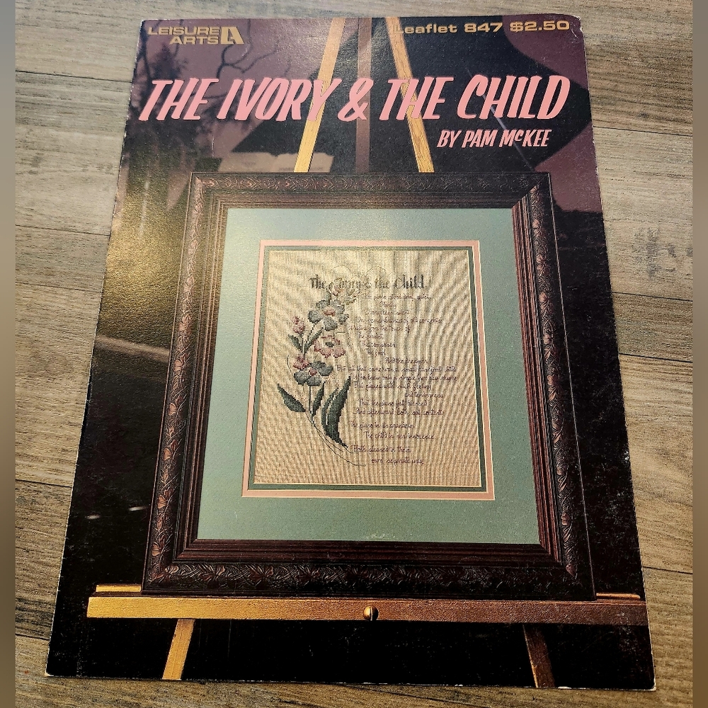 Vibtage"The Ivory & The Child" Cross-Stitch